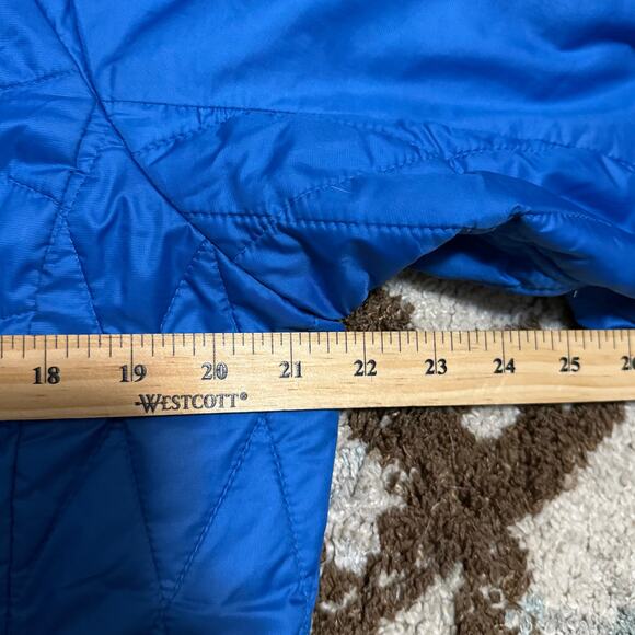 Patagonia Womens Micro Puff Jacket Size Large Blue Company Embroidery 83916 - Picture 8 of 9